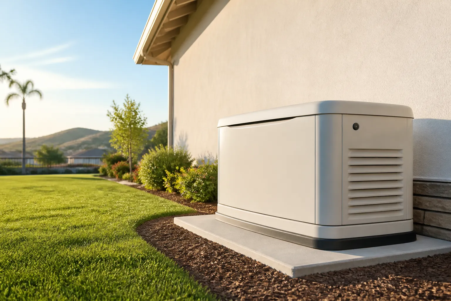 Bright Standby Generator Installation Hero